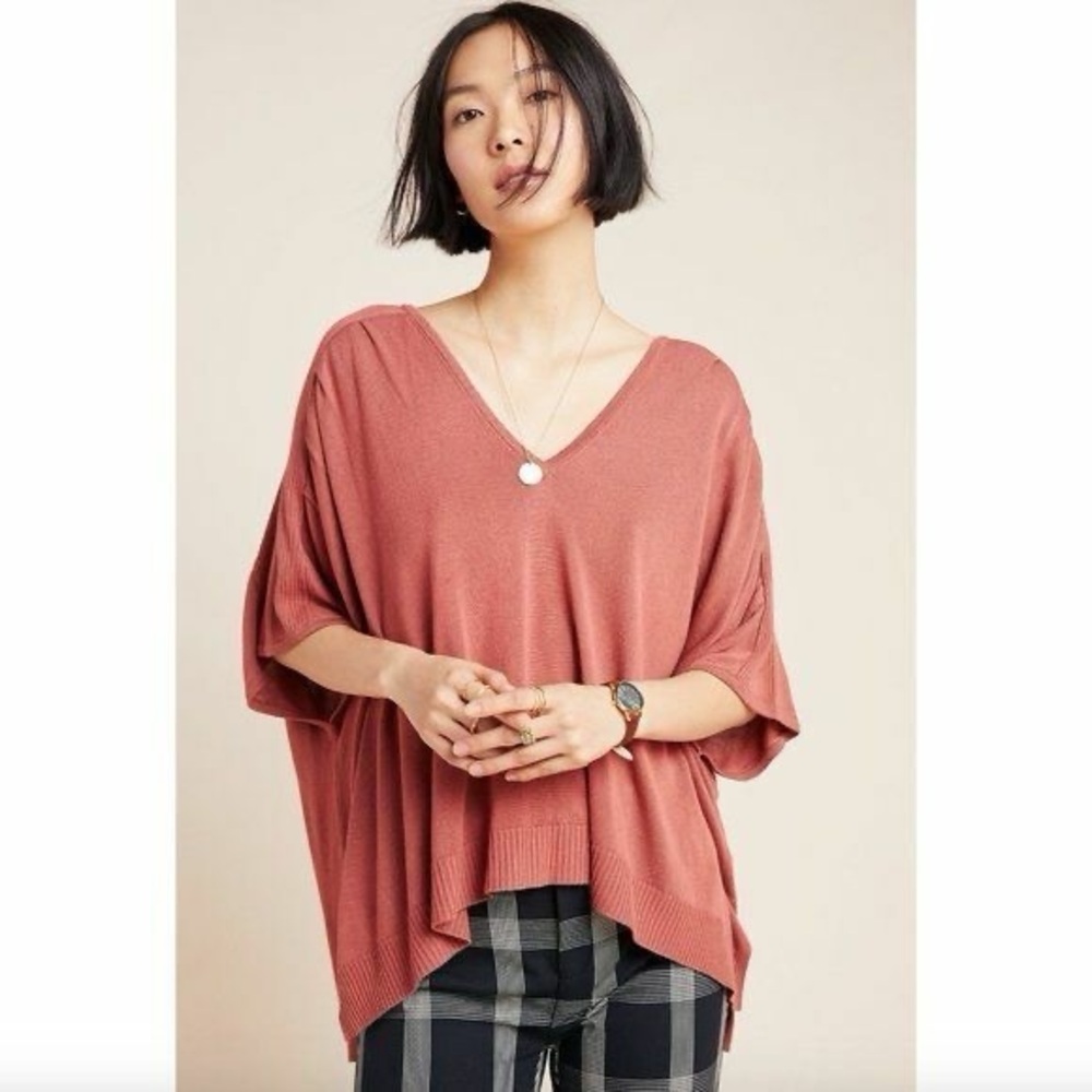ANTHROPOLOGIE SL DOLMAN TOP